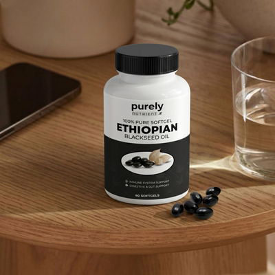 Purely Nutrient Ethiopian Black Seed Oil
