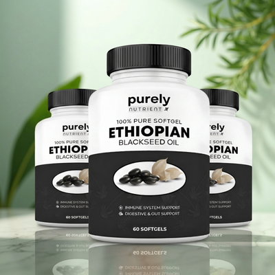 Purely Nutrient Ethiopian Black Seed Oil