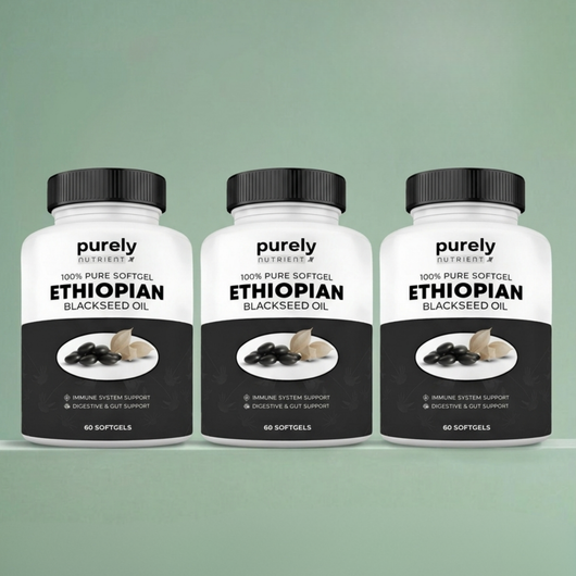 Purely Nutrient Ethiopian Black Seed Oil
