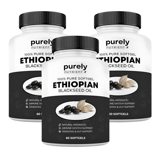 Purely Nutrient Ethiopian Black Seed Oil - 50% OFF SALE + Free Herbal Companion Tea (Worth $35)