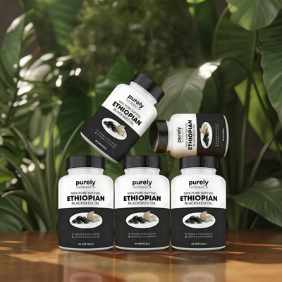 Purely Nutrient Ethiopian Black Seed Oil