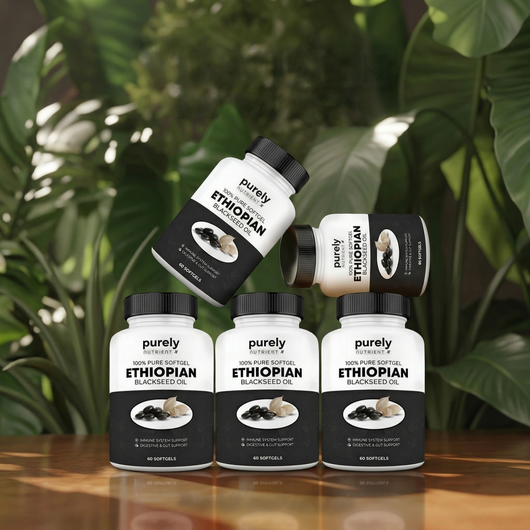 Purely Nutrient Ethiopian Black Seed Oil