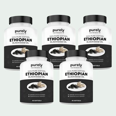 Purely Nutrient Ethiopian Black Seed Oil