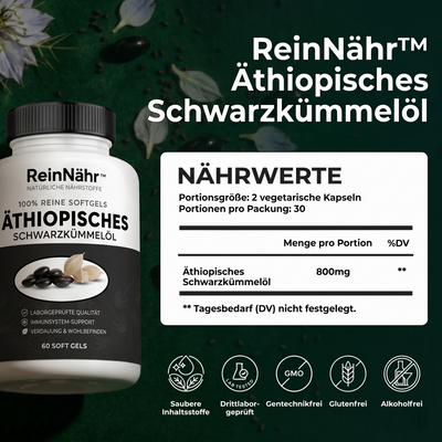 ReinNähr™ Äthiopisches Schwarzkümmelöl