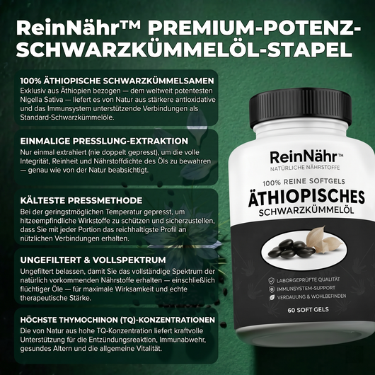 ReinNähr™ Äthiopisches Schwarzkümmelöl